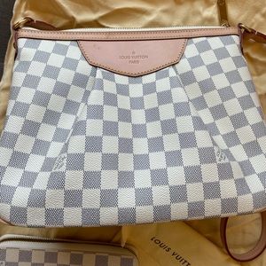 Louis Vuitton handbag and matching wallet